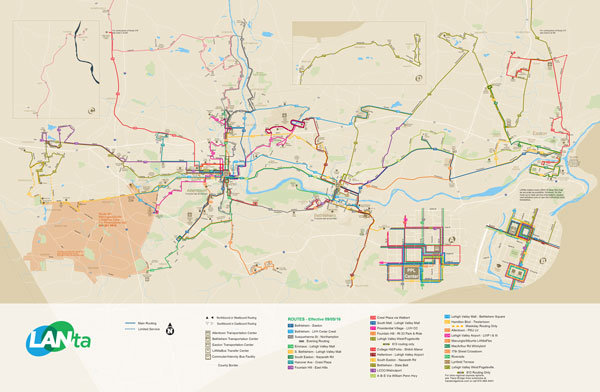 LANTA | LANta System Map